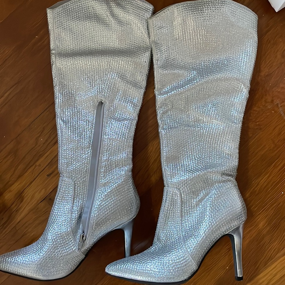 Rhinestone sparkle boot